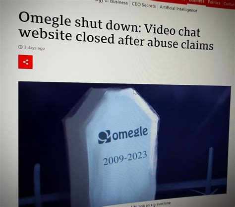 omegle leaked|Omegle shut down: Video chat website closed after。